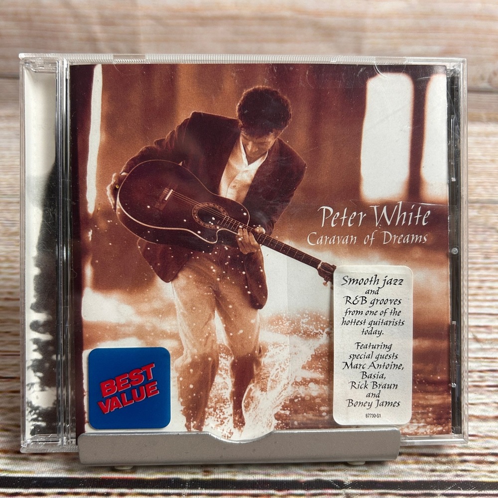 Peter White Caravan of Dreams CD 1996 Columbia Smooth Jazz CK Marc Antoine